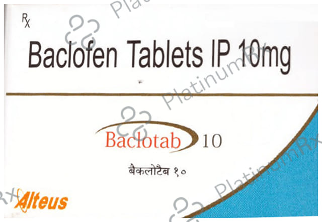 BacloTab 10mg Tablet 15s