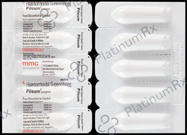 Pileum Suppository 5s