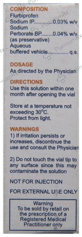 Ocuflur 0.03% Eye Drop 5ml