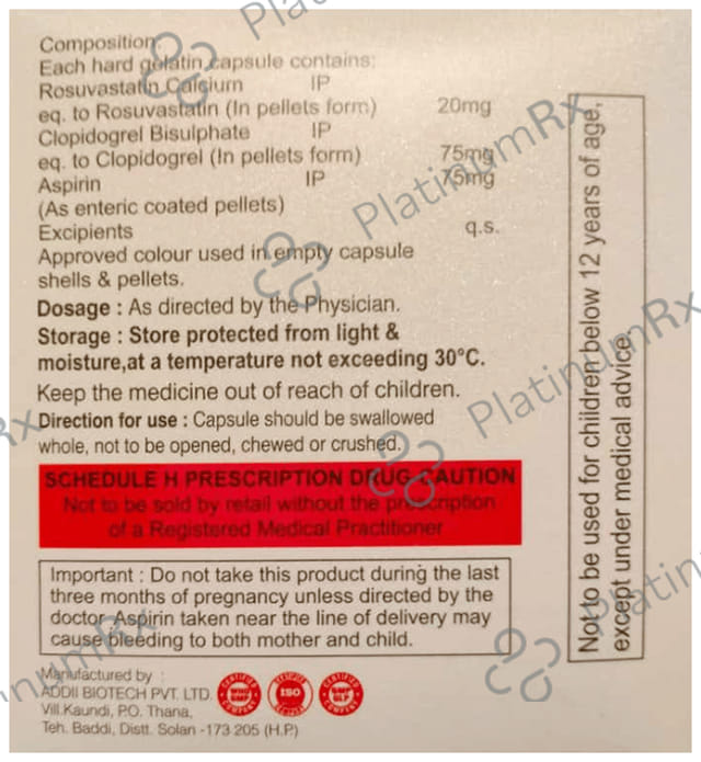 Staprin-Gold 20 Capsule