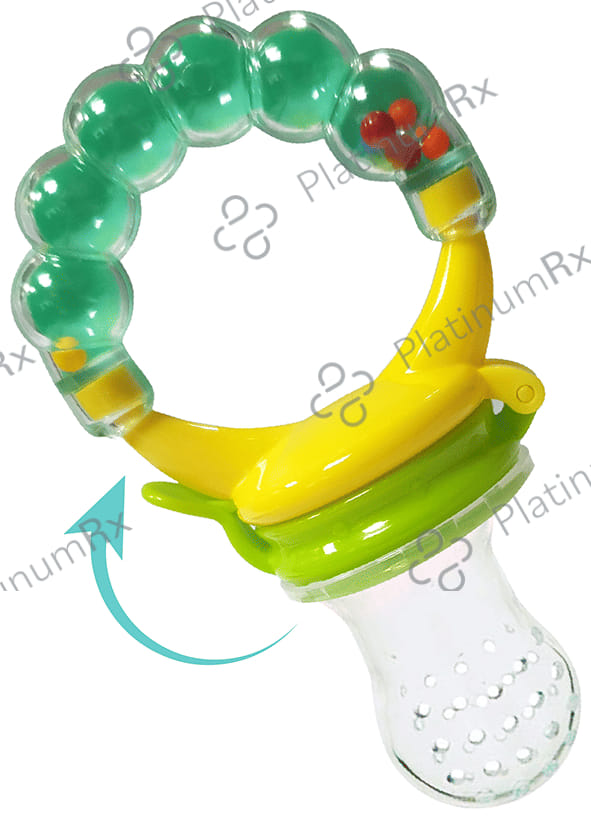 LuvLap Food & Fruit Silicone Nibbler Pearly