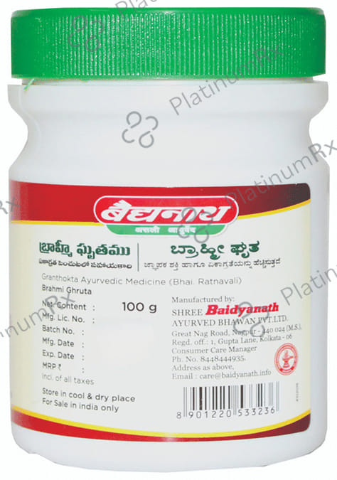 Baidyanath (Nagpur) Brahmi Ghruta