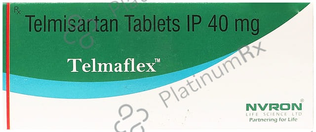 Telmaflex 40mg Tablet 10s