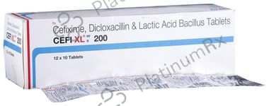 Cefi XL D RF 200 Tablet 10s