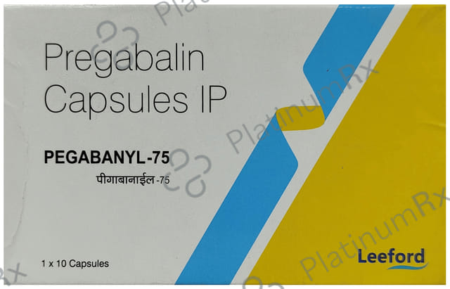 Pegabanyl 75mg Capsule 10s