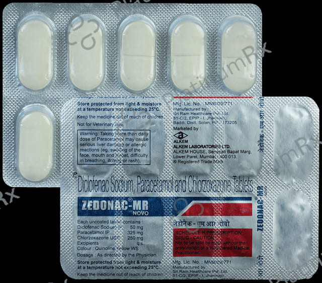 Zedonac MR Novo Tablet 10s