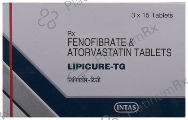 Lipicure TG 10/160mg Tablet 15s