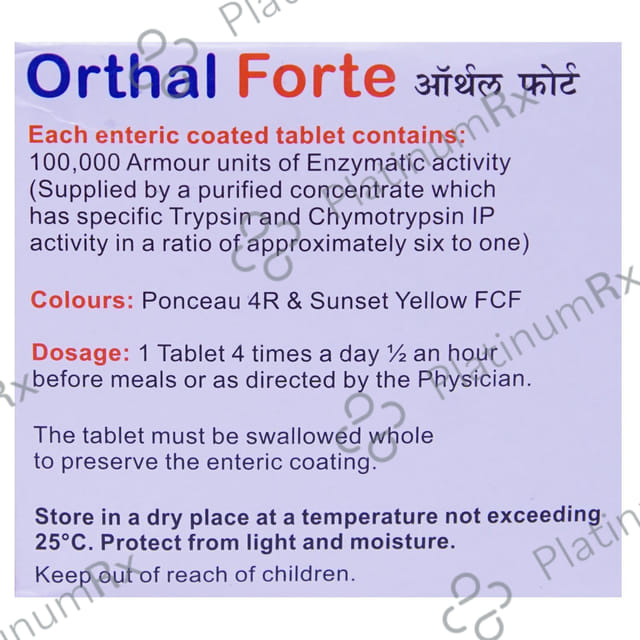 Orthal Forte 100000IU Tablet 20s