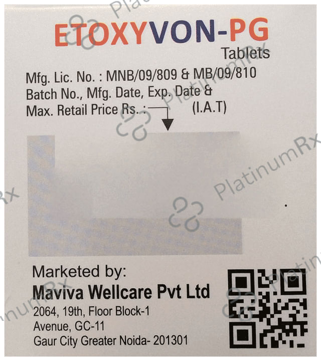 Etoxyvon-PG Tablet SR