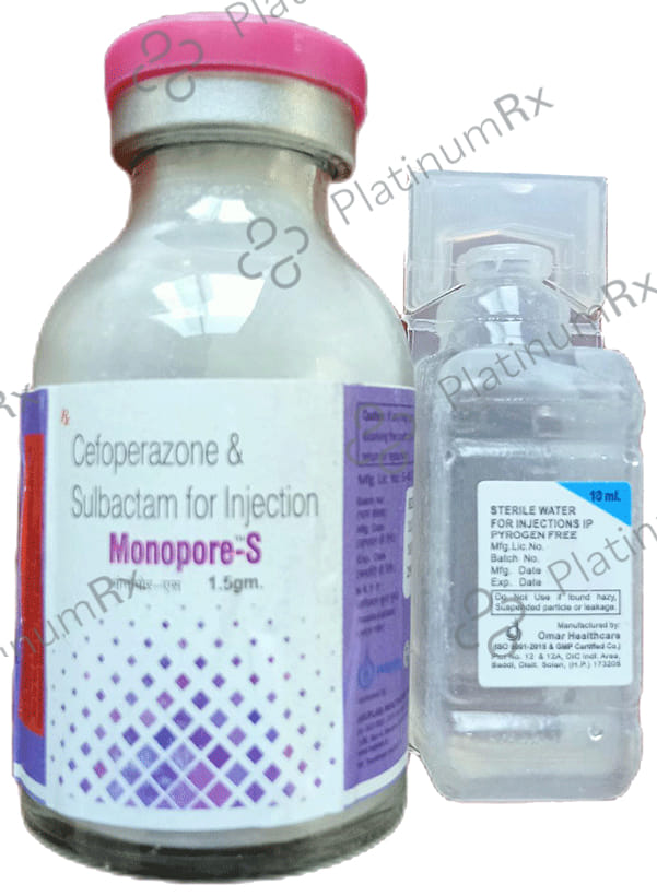 Monopore S 1000mg/500mg Injection