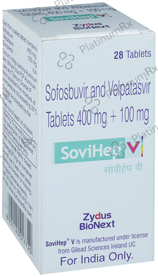 Sovihep V 400/100mg Tablet 28s