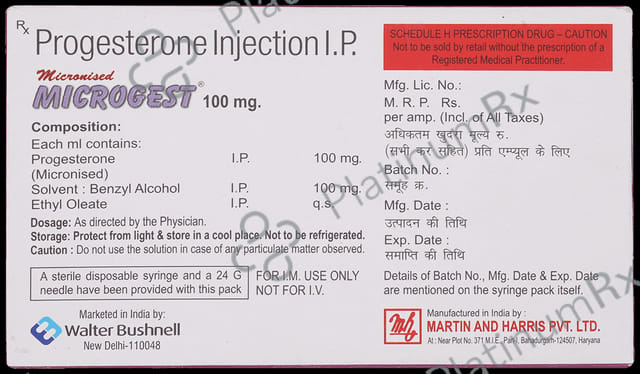 Microgest 100mg Injection