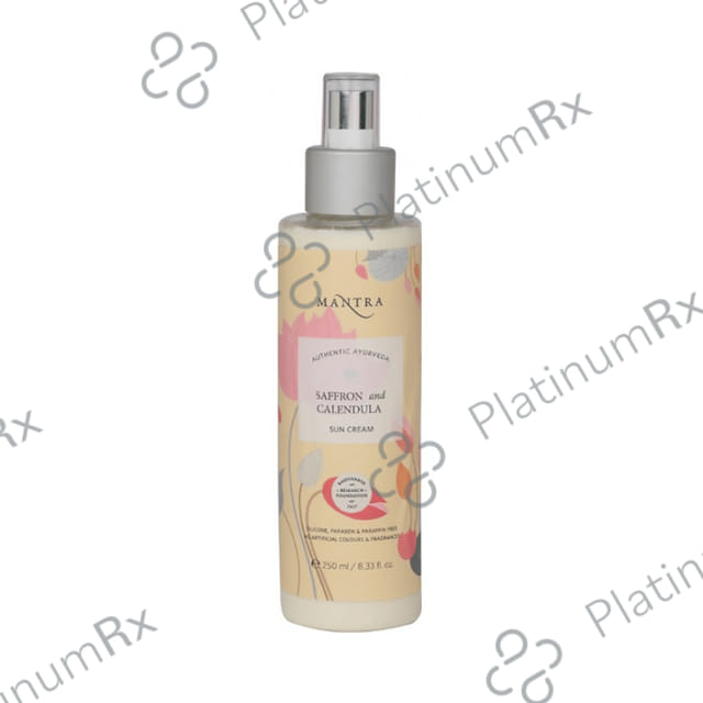 Mantra Saffron and Calendula SPF 50 PA+ Sun Cream 250ml