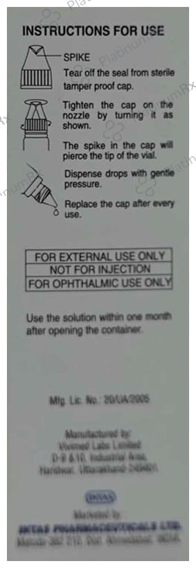 Genfour 0.5% Eye Drop