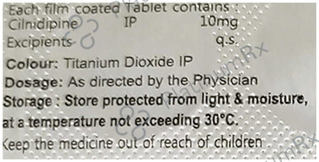 Cilovas 10mg Tablet