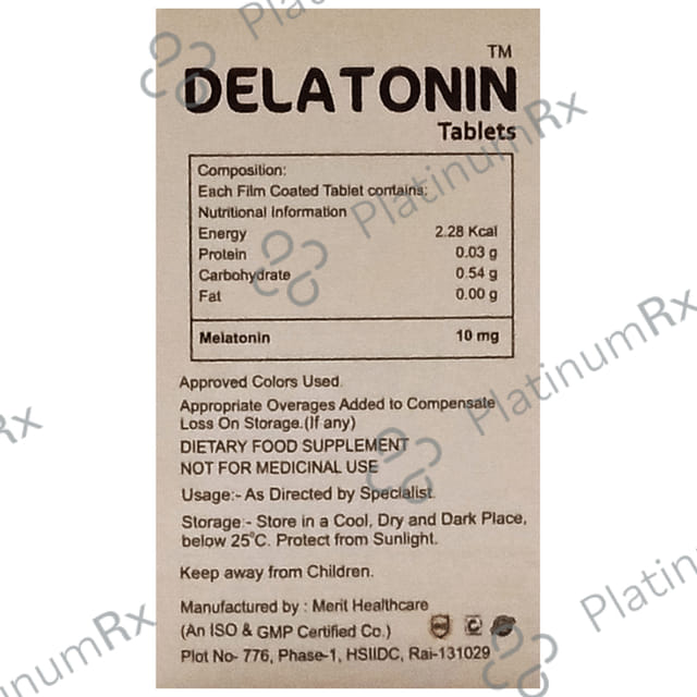 Delatonin Tablet