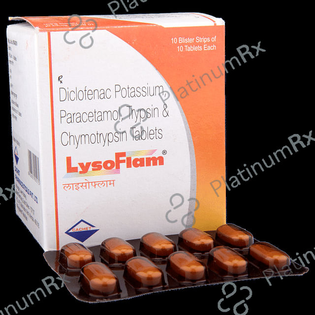 Lysoflam Tablet 10s
