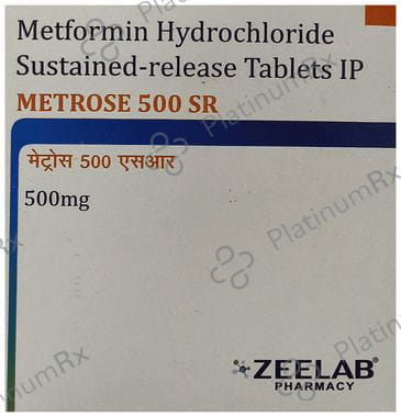 Metrose 500mg Tablet SR 15 Tablet SR