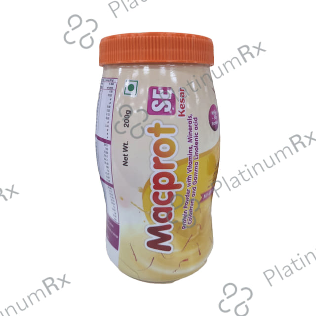 Macprot Protein Sugar Free Kesar Powder 200gm