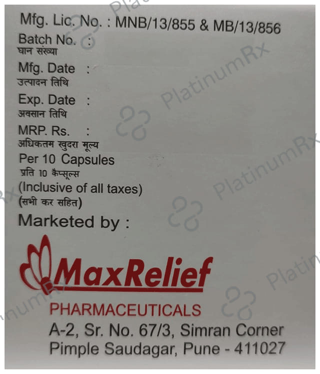 Rebof D Capsule SR 10s