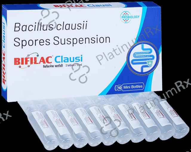 Bifilac Clausi 2B Oral Suspension Bottle 5X5ml