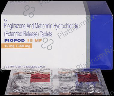 Piopod 15 MF Tablet ER