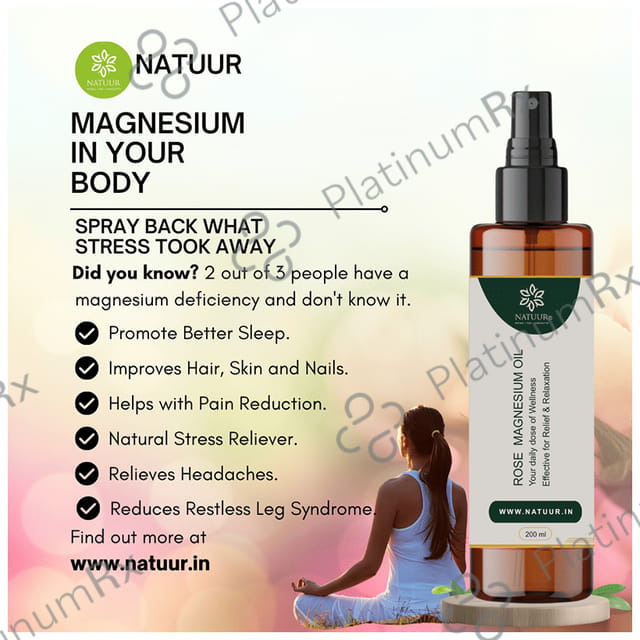 Natuur Rose Magnesium Oil