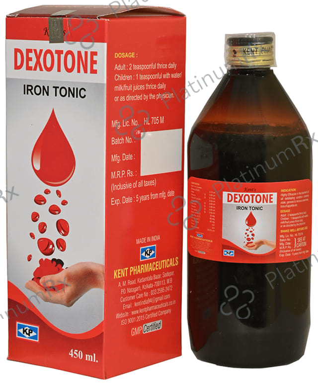 Kent's Dexotone Iron Tonic 450 ml