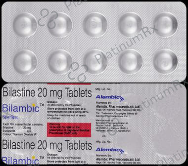 Bilambic 20mg Tablet 10s