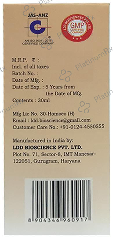 LDD Bioscience Cholestral Drop