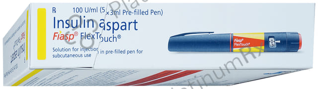 Fiasp (100 IU/ml) (1*3ml Flextouch Pen) Solution For Injection 3ml