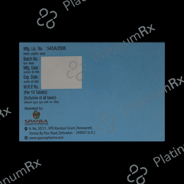 Glicisa M 1/1000mg Forte Tablet PR 10s