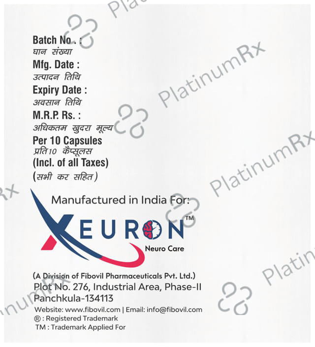 Pregaxuro 300mg Capsule 10s