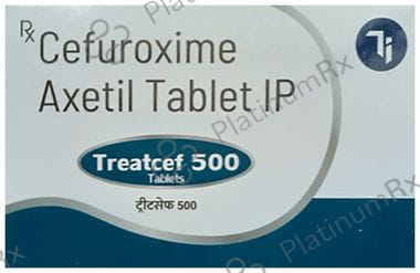 Treatcef 500 Tablet