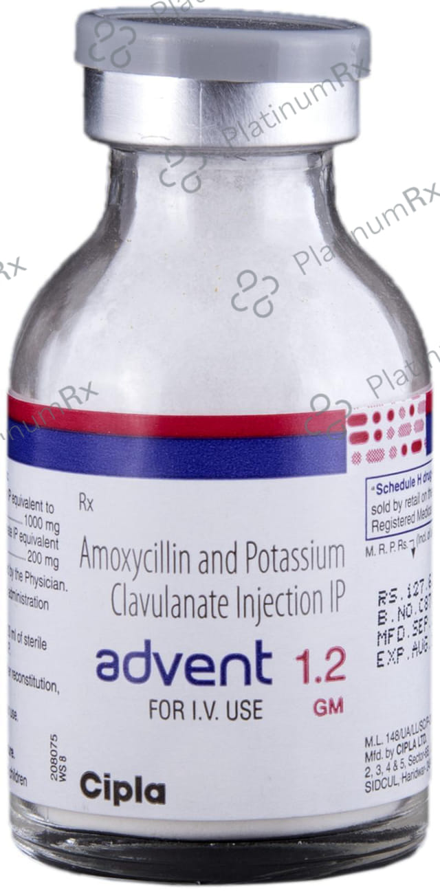Advent 1000/200mg Injection 1s