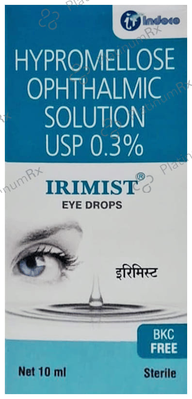 Irimist 0.3% BKC Free Eye Drops 10ml