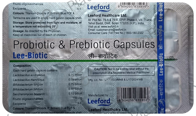 Lee Biotic Capsule 10s