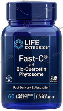 Life Extension Fast-C and Bio-Quercetin Phytosome Vegetarian Tablet