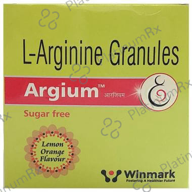 Argium Sachet Lemon Orange Sugar Free 8.5gm
