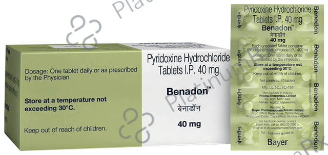 Benadon 40mg Tablet 15s