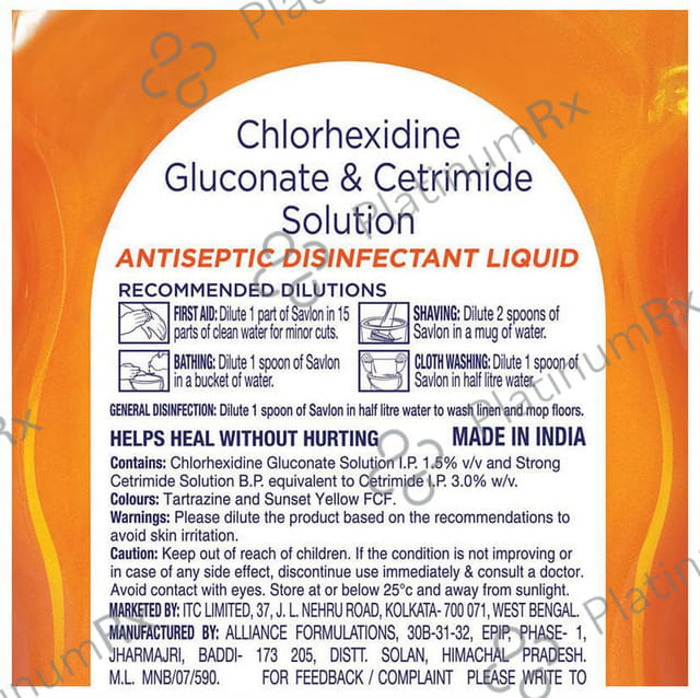 Savlon Antiseptic Disinfectant Liquid 200 ml