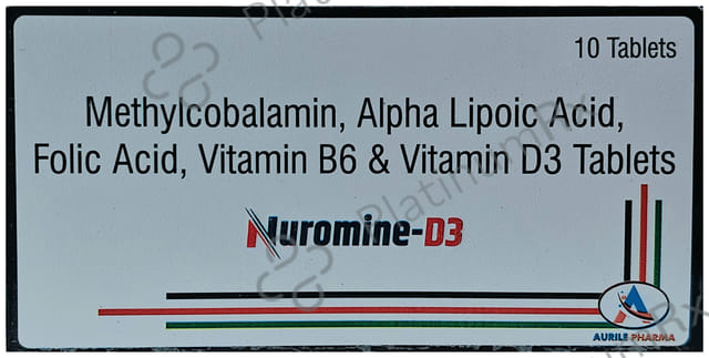 Nuromine D3 Tablet 10s