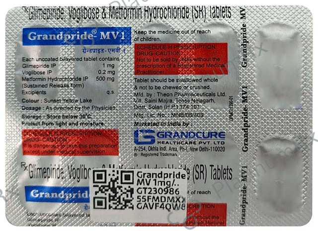 Grandpride MV 1mg/500mg/0.2mg Tablet