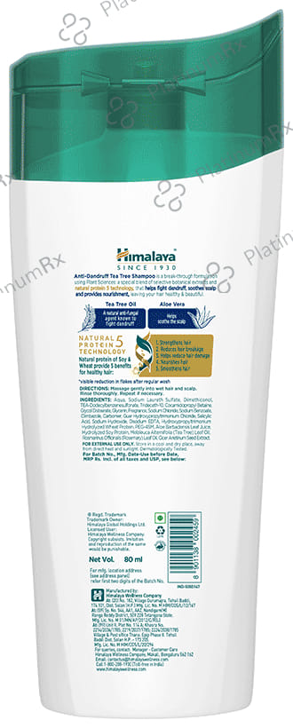 Himalaya Anti Dandruff Shampoo 80ml