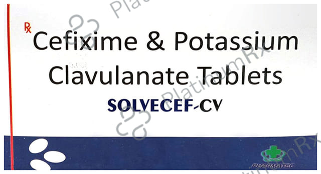 Solvecef CV 200/125mg Tablet 10s