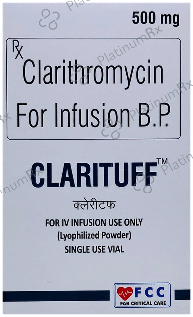 Clarituff 500mg Infusion 1s