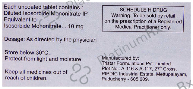 Isonorm 10mg Tablet 10s
