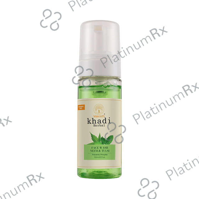 Vagad's Khadi Neem & Tulsi Herbal Face Wash
