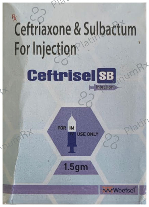 Ceftrisel SB 1.5gm Injection