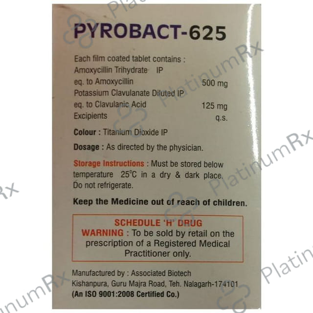 Pyrobact 625 Tablet